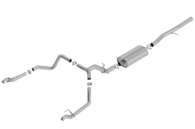 Borla Cat-Back(tm) Exhaust System - Touring Fits 2022 GMC Sierra 1500 Limited