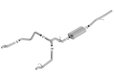 Borla Cat-Back(tm) Exhaust System - Touring Fits 2023-2024 GMC Sierra 1500