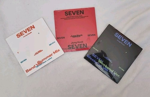 【新品未開封】 BTS ジョングク SEVEN US限定CD 3ver.セット BTS ジョングク Seven USアメリカ 限定 CD シングル 新品未開封