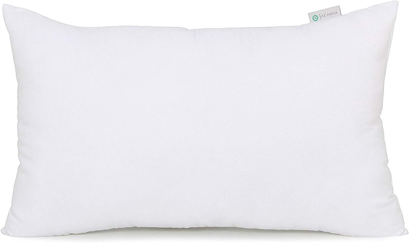 Acanva Polyester Decorative Rectangle Throw Pillow Inserts, 