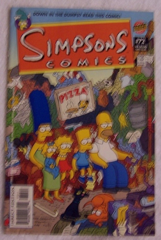シンプソンズ　コミック　創刊号　6枚セット　Simpsons Comics Simpson RARE Simpsons Comics # 72 | eBay