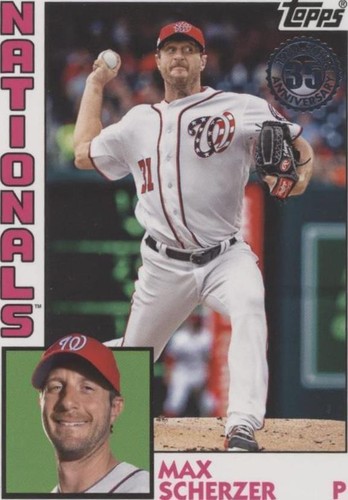 2019 Topps Update Series - Max Scherzer #84BT-4