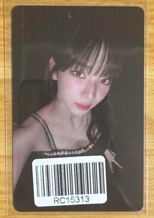 aespa KARINA whiplash KMS Photocard PC Photo card