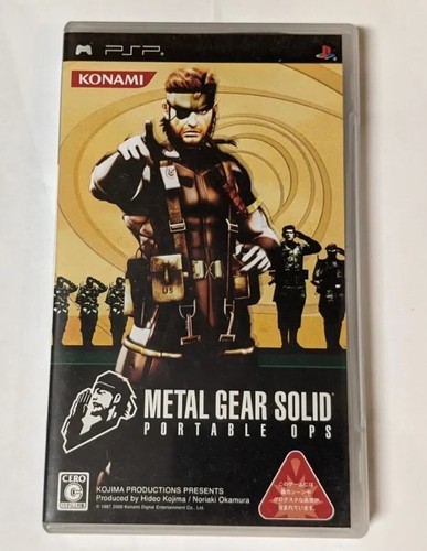 【新品PSP】L GEAR SOLID PORTABLE OPS Amazon.com: Metal Gear Solid Portable Ops - Sony PSP