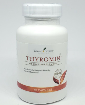 Thyromin Young Living | 60 Vitamin Capsules for Thyroid | Exp Oct2025 Supplement