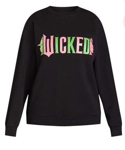 Wicked Women's Graphic Sweatshirt with Long Sleeves XS | eBay