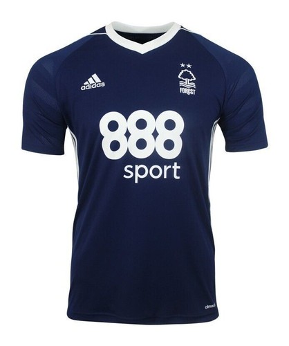 MEN'S FC NOTTINGHAM FOREST 2017/2018 AWAY SOCCER FOOTBALL SHIRT JERSEY SIZE S