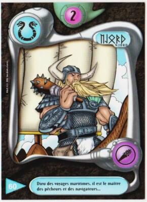 60 NJORD - CARTE DEUS - SERIE I - 1996 - VF [ NEUF MINT ] trad's