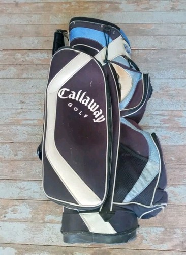 Callaway Golf Bag 14 way - Black Blue Driver Iron Golf Bag X