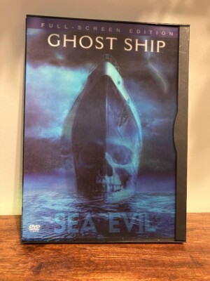 Ghost Ship DVD 2003 Full Screen Edition Lenticular Cover Snapcase 