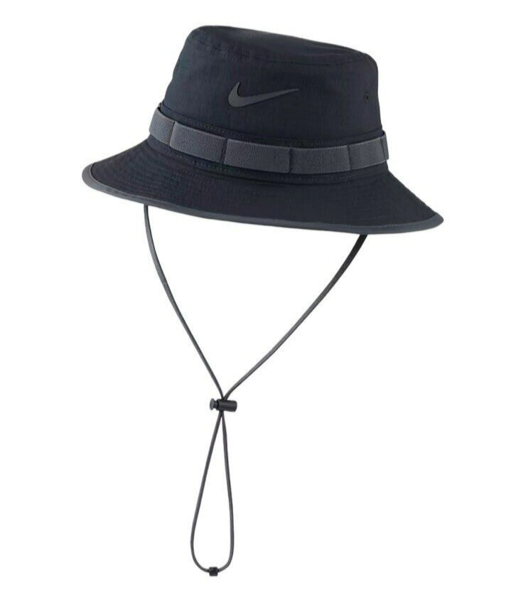 Cap Drawcord Black Adult Unisex Size L/xl Dm3329-010 Nwt