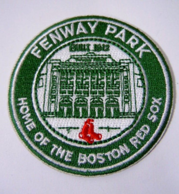 MLB Fenway Park Stadium Boston Red Sox Iron-On Embroidered Patch 2.5''