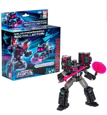 Hasbro Transformers Legacy Velocitron Speedia 500 Scourge Figure Exclusive Toy