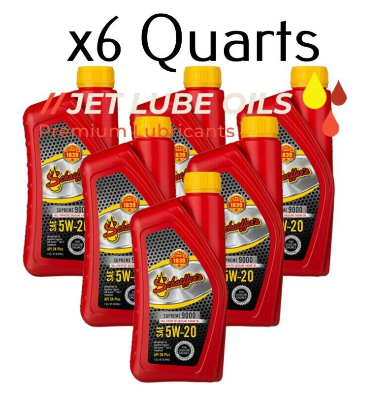 Schaeffer's 9004 5w-20 Full Synthetic 6 Quarts