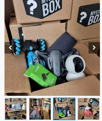 Box random liquidation package electronics or collectables 