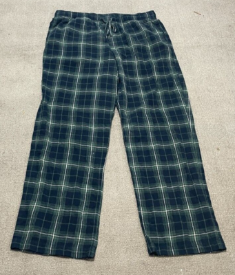 Green shop plaid pants