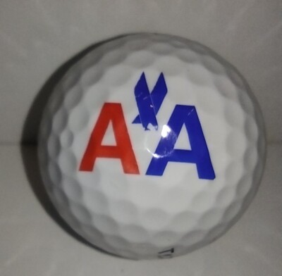  RARE VINTAGE 80's AMERICAN AIRLINES A/A LOGO Golf   ball TopFlight2  NEW