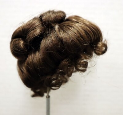 Doll Wig New Old Stock Size 9 Brown Hair Tallina's 1m24E NIP