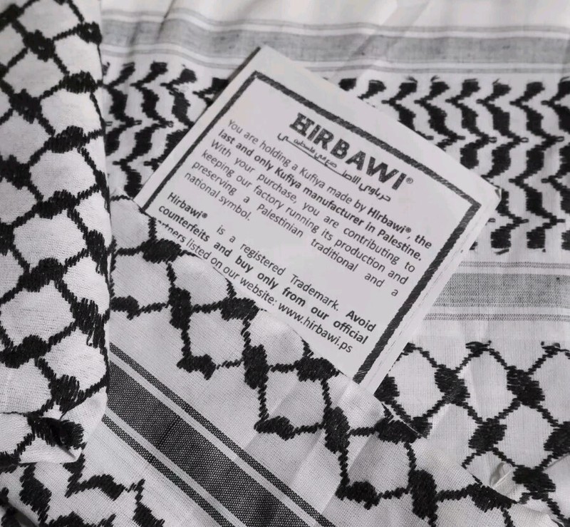Hirbawi Kufiya Keffiyeh -  Original Kufiya Handmade In PaläStina