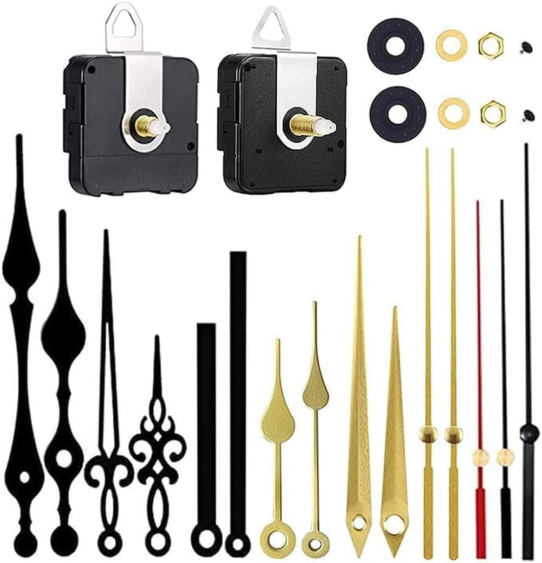 Silent Quartz Wall Clock Movement Mechanism Battery Operated DIY Repair Part Kit