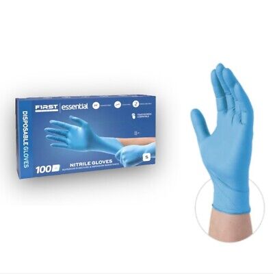 First Glove Nitrile Disposable Gloves 3 Mil, Latex & Powder Free