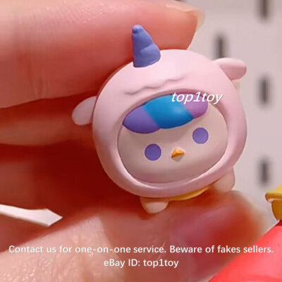 POP MART x PUCKY Pop Bean Lying Position Unicorn Mini Figure