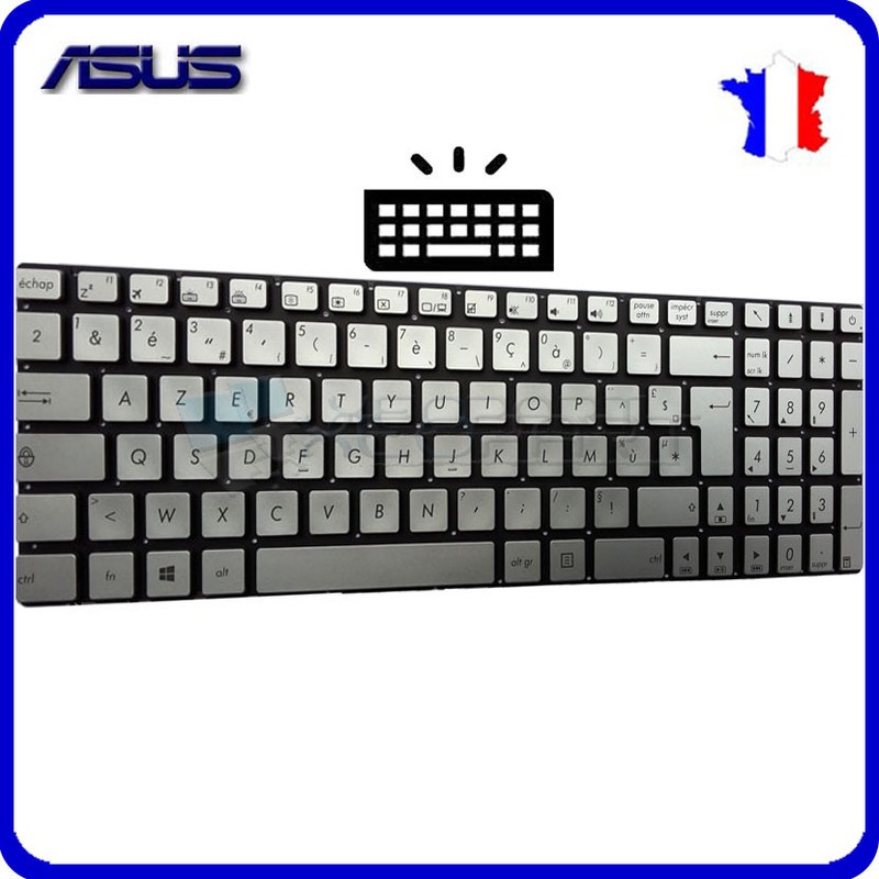 Clavier FranÃ§Ais Original Asus Rog G58j G58jm G58jw G58v G58vw  Backlit