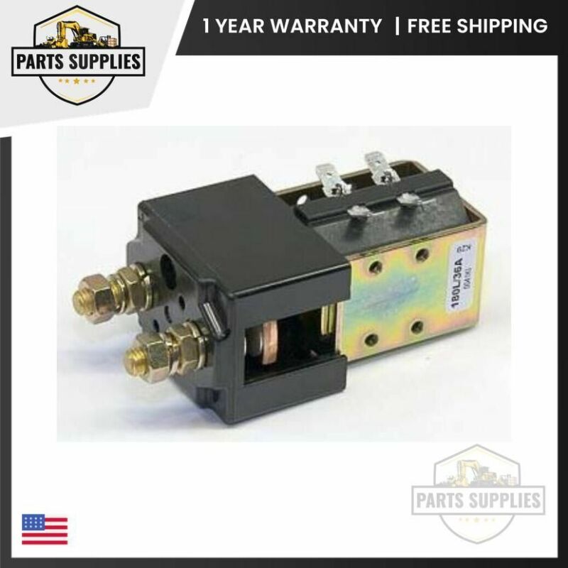 Curtis SW180b-195 36/48 VOLT Solenoid CONTACTOR for FORKLIFTS AND GOLF CARTS