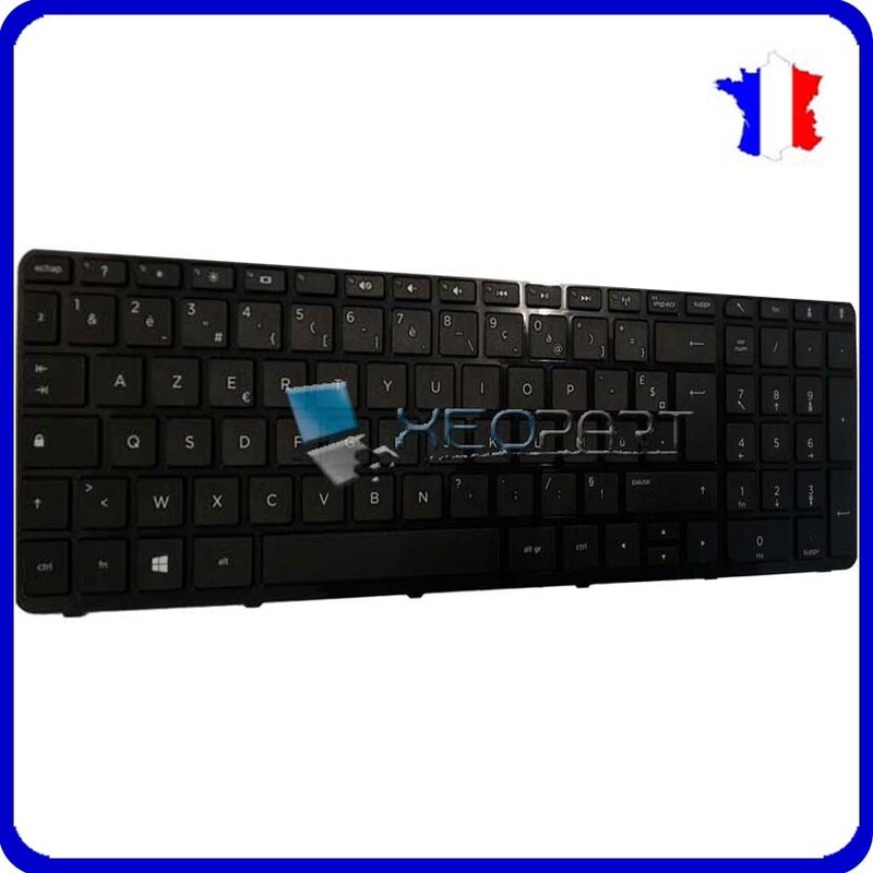Clavier FranÃ§Ais Hp Pavilion 15-E095sr 15-E096sa 15-E096sr 15-E097sa Avec Cadre 