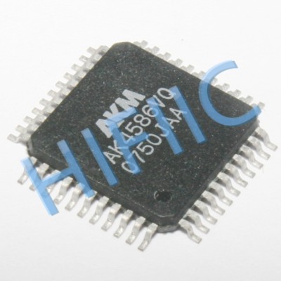 1PCS/5PCS AK4586VQ MULTI CHANNEL AUDIO CODEC WITH DIR QFP44