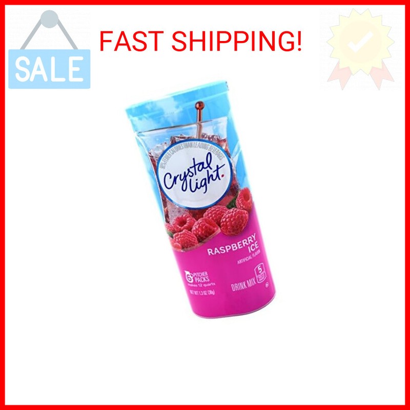 Crystal Light Raspberry Ice Drink Mix (12-quart), 1.3-ounce 