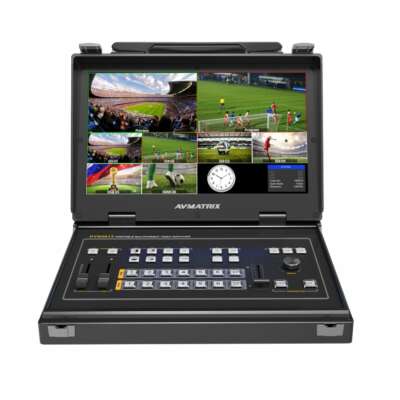 AVMATRIX PVS0613 13.3'' FHD LCD Portable 6CH SDI/HDMI Multi-Format Video Switcher