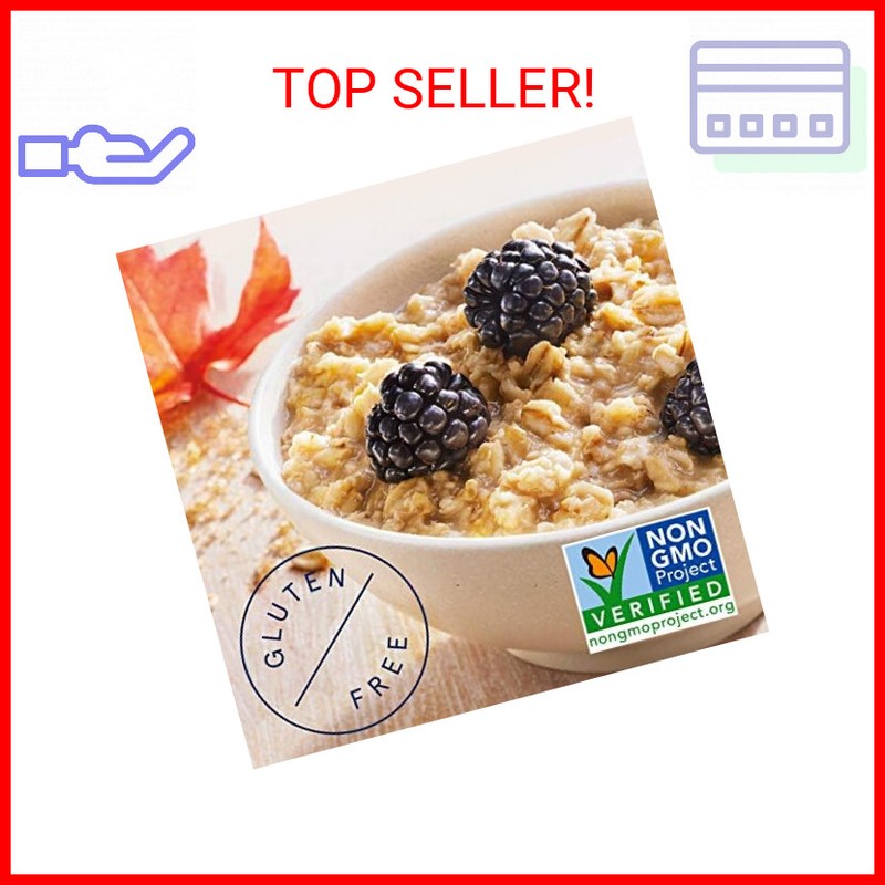 Quaker, Gluten Free Instant Oatmeal, Maple & Brown Sugar, 8 Ct