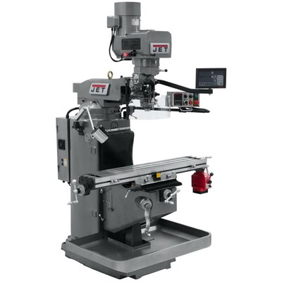 JET 690545 JTM-949EVS Mill 3-Axis Newall DP700 DRO X-Axis Powerfeed