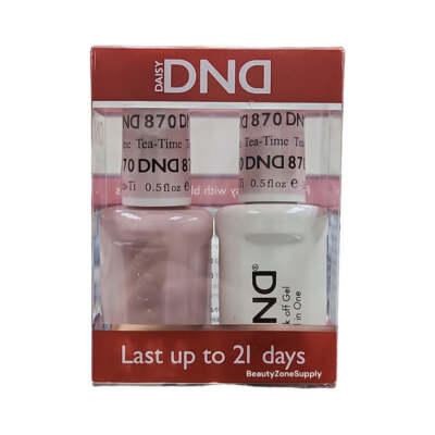 DND Duo Matching Soak-Off Gel & Nail Polish - #870 - Tea Time