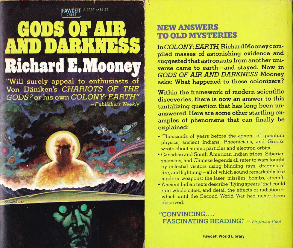 洋書 Gods of Air & Darkness by Richard Mooney GODS OF AIR