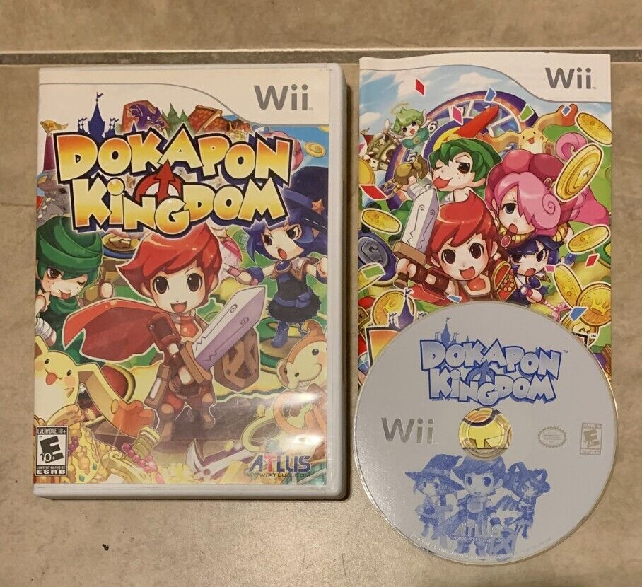 Wii ドカポンキングダム NIntendo Dokapon Kingdom Dokapon