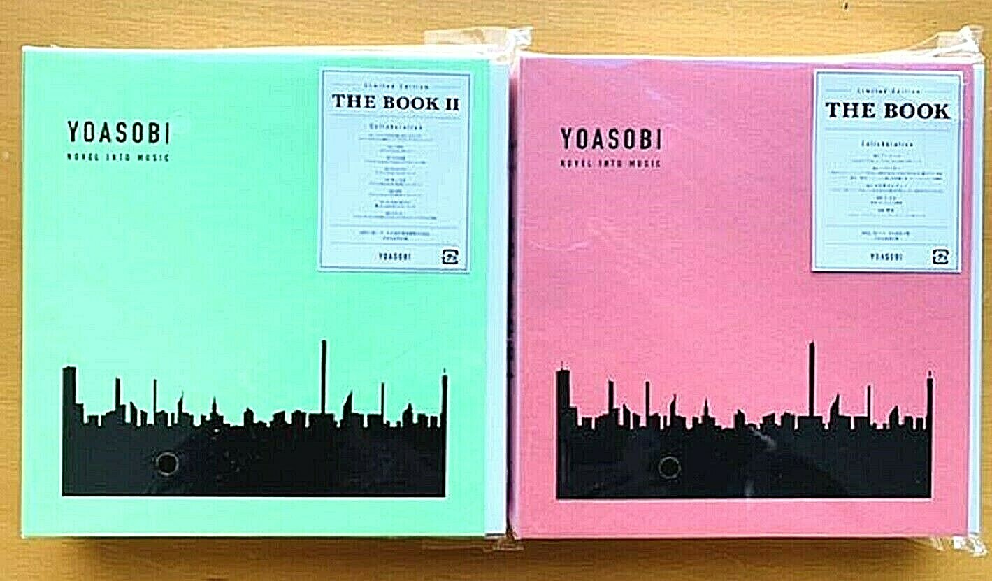YOASOBI THE BOOK I & II Limited Edition CD Album Japan 1 2 YOASOBI THE BOOK I & II Limited Edition CD Album Japan 1 2