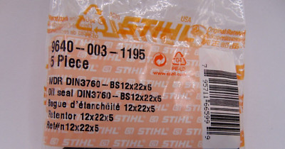 1 Stihl 9640-003-1195 Oil Seal
