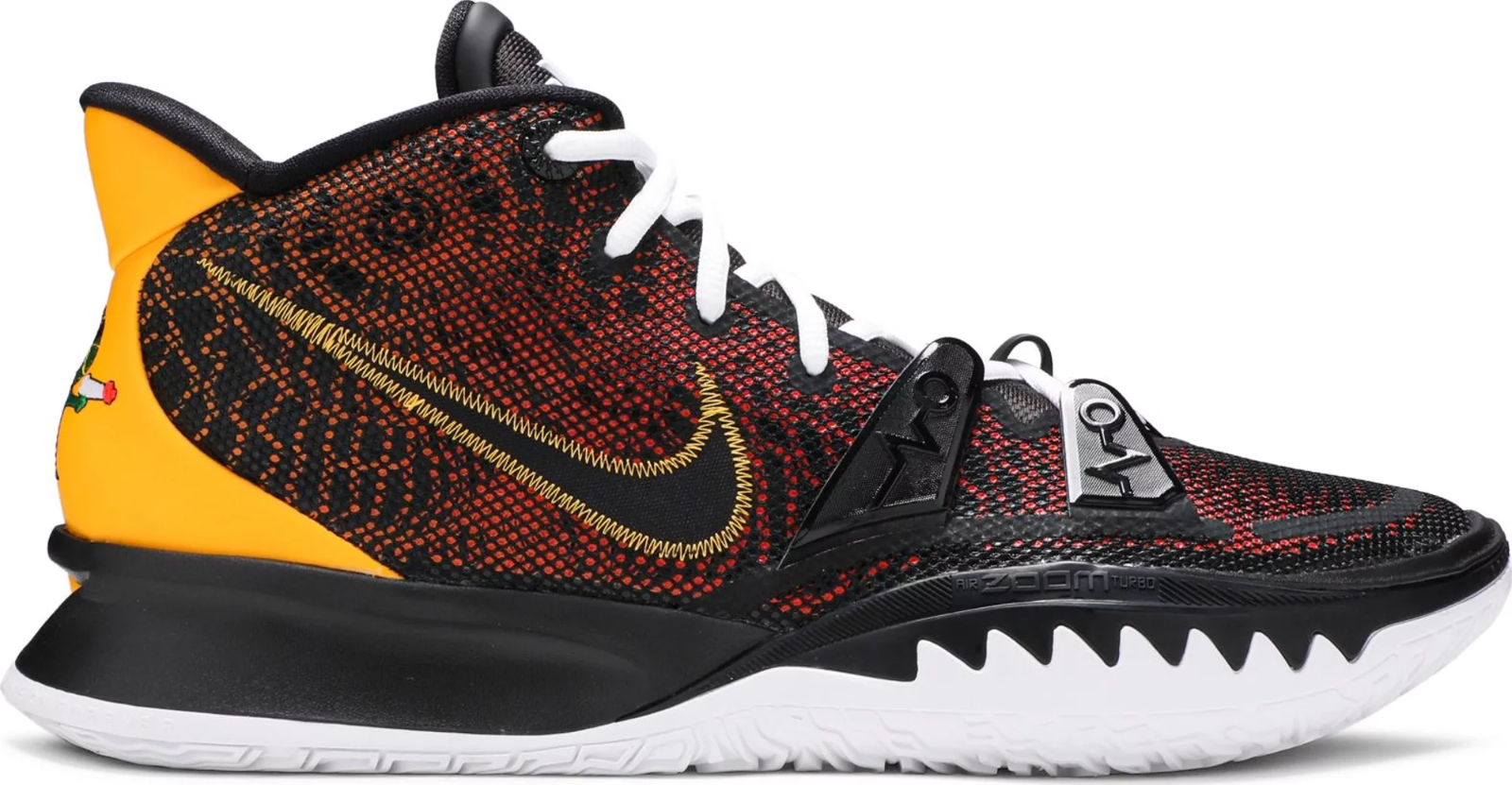 

Nike Kyrie 7 Roswell Rayguns Black University Gold White CQ9326-003 Мужские 9, Черный, Nike Kyrie 7
