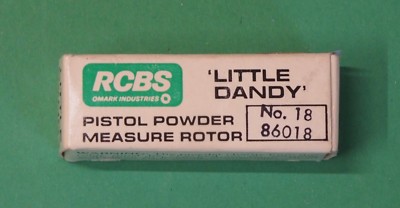 Little Dandy Rotor Size Chart