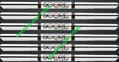 True Temper Score LT Steel R/S Combo Flex Iron Shafts .370 Parallel Tip Set of 6