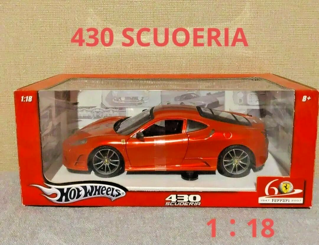 ミニカー Hot Wheels 1/18 Ferrari F430 SCUDERIA MATTEL HOT WHEELS J2868 Scale 1/18 | FERRARI F430 SPIDER