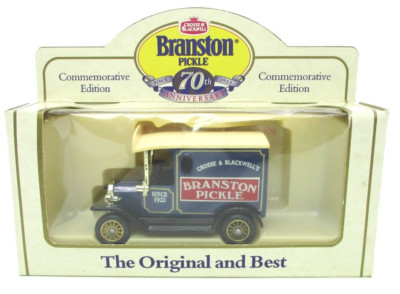 LLEDO Branston Pickle 70th Anniversary Crosse & Blackwell's Non Scale Model T48