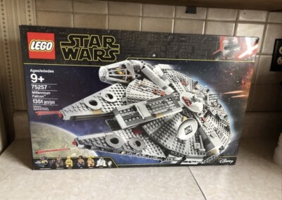 LEGO Millennium Falcon Star Wars TM 75257  Building Kit 1351 PCS Model Set new