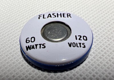1 Each Superior Eagle Electric 60w 120v Twinkle Blinker  Flasher Button  USA