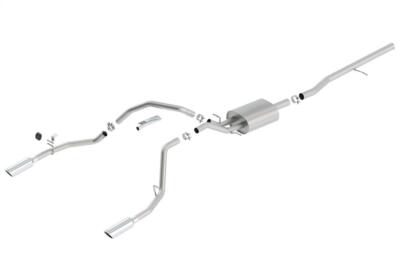 Borla Cat-Back(tm) Exhaust System - S-Type Fits 2014-2017 Chevrolet Silverado 15
