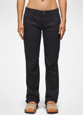 NEW prAna $95 COAL HALLE PANT CONVERTIBLE ROLL UP  STANDARD FIT SZ 0 RG
