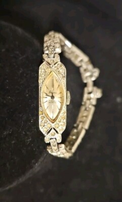1950s Polcini Quartz Watch With Crystals