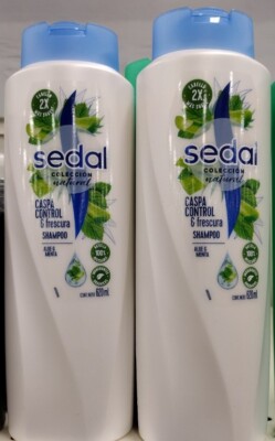 2X SEDAL SHAMPOO CONTROL CASPA/ DANDRUFF -2 GRANDES 620ml  c/u- ENVIO GRATIS 